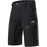 ARSUXEO Mens Bike Shorts,Cycling Shorts,Mountain Bike Shorts Loose Fit with Moisture-Wicking Waistband