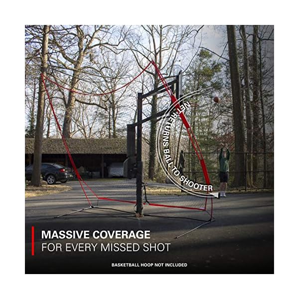 Rukket Basketball Air Defense Return Net Guard and Backstop, Choose