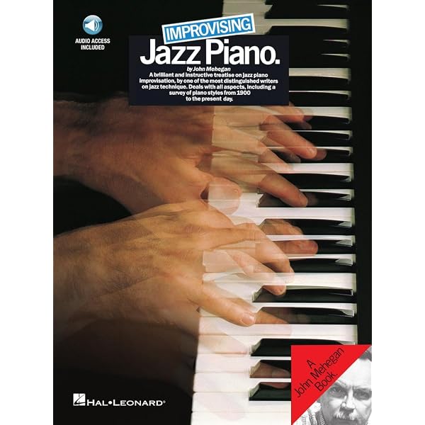 Improvising Jazz Piano Sheet Music Book for Intermediate to
