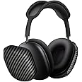 MONOCARBON Real Carbon Fiber Case for Airpods Max(2024 & 2020),Military Grade Protective Hard Cover for Apple Airpods Max Headphone from Daily Scratch,High-End Luxury Essential Accessories