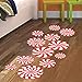 Peppermint Floor Decals Stickers for Christmas Candy Party Decoration 12 Pcs