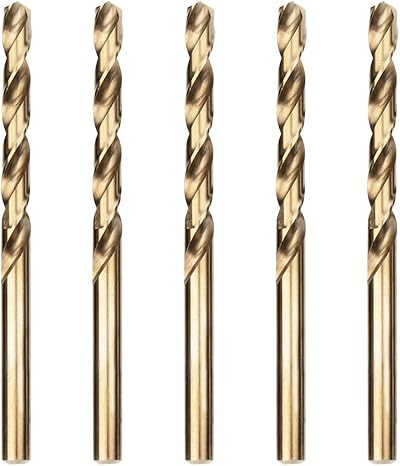 Meccion HSS Cobalt Jobber Drill Bit 5pc 6.0mm DIN 338