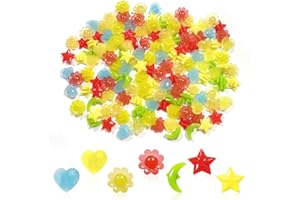 WELANE Bicycle Spokes Decoration, 144 PCS Plastic Colorful Beads Bike Spokes for Boys and Girls (Bulk)