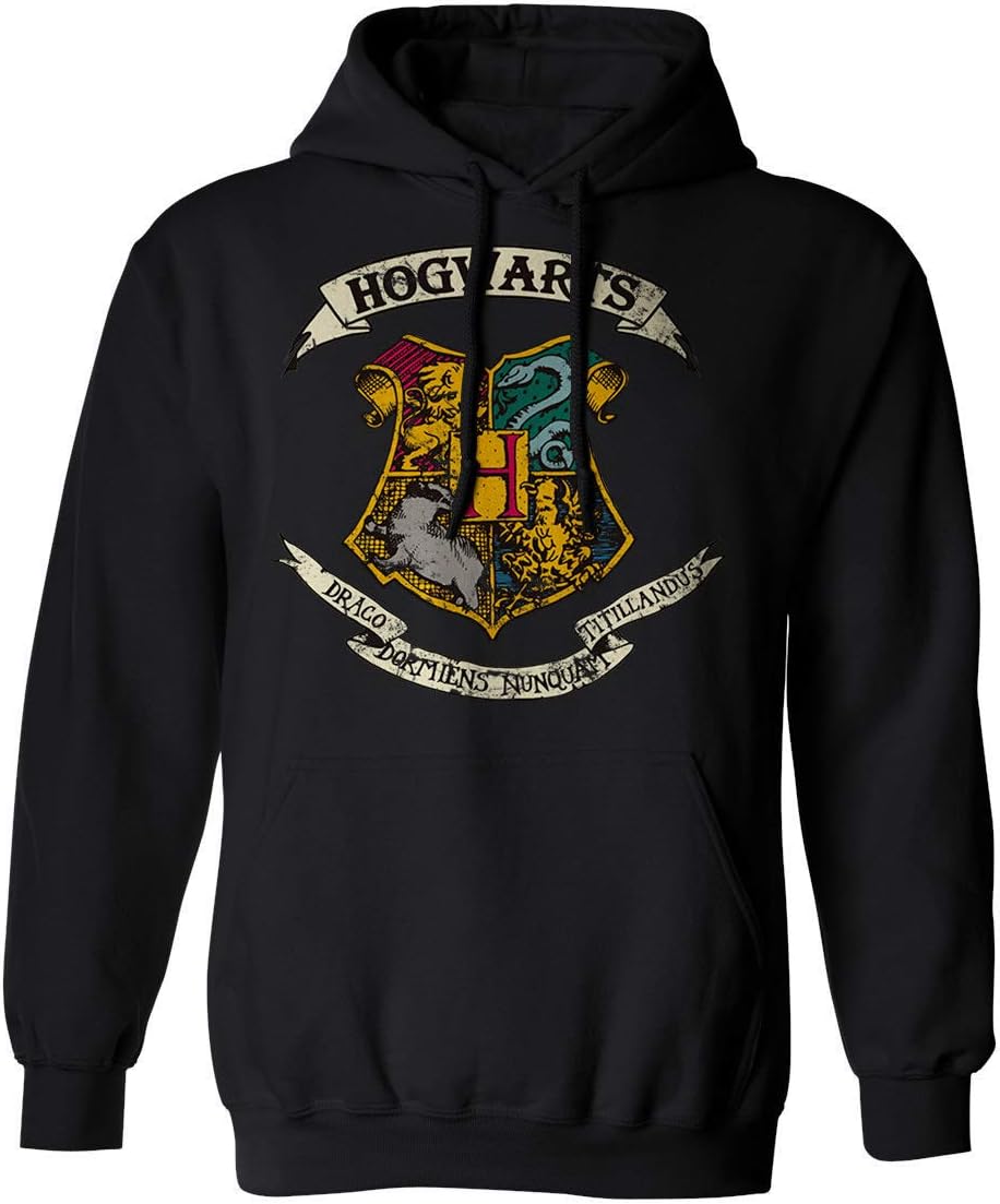 RIVEBELLA New Graphic Shirt Hogwarts Novelty Tee Harry Men's Hoodie Hooded Sweatshirt