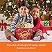 Popcornopolis Gourmet Popcorn 2 Gallon Red Snowflakes Tin - Premium Including Zebra, Caramel and Kettle Corn