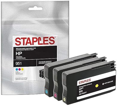 staples hp ink 950 and 951