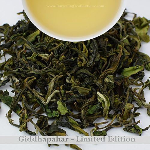 2017 Darjeeling First Flush Black Tea | Giddhapahar | 50gm (1.71oz) | Very Floral, Light, Pure and Fresh Spring Tea | Darjeeling Tea Boutique