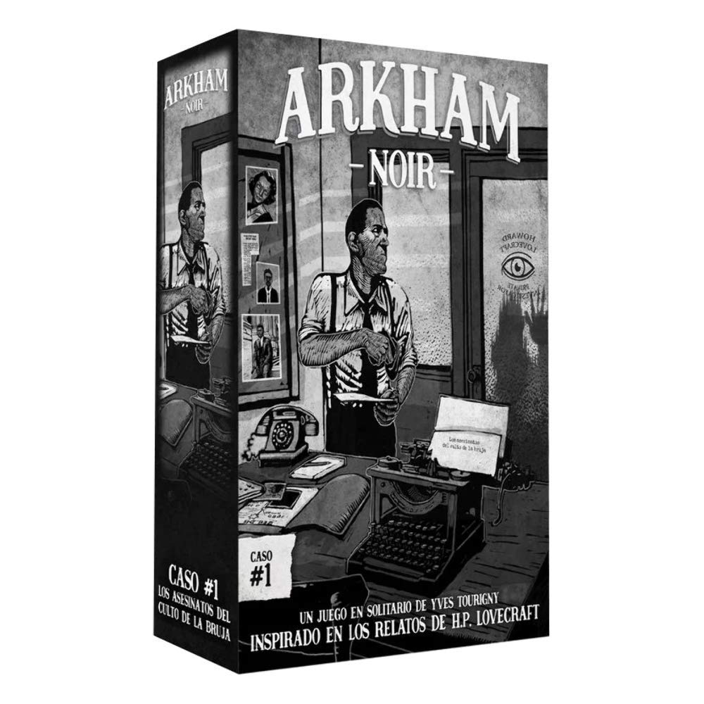 Ludonova | Arkham Noir: The Witch Cult Murders | Card Game | Ages 14+ | 1 Player | 30 Minutes Playing Time