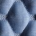 Leggett & Platt Sleep Chill + Crystal Gel Mattress Protector with Cooling Fibers and Blue 3-D Fabric, Queen