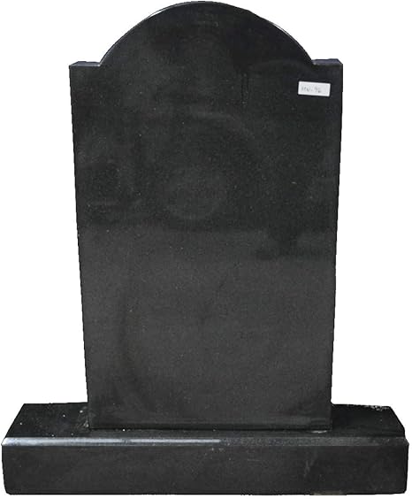black granite headstones
