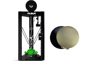 FLSUN Super Racer Hot Bed PEI Sheet 270x270mm Flexible Removable Spring Steel Plate Magnetic Sticker Heated Bed Kit for 3D Printer Flsun SR and Flsun QQS PRO Hot Bed Surface