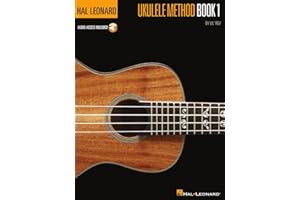 Hal Leonard Ukulele Method Book 1 with Online Audio | Beginner Ukulele Instruction with TAB and Standard Notation | Tuning, C