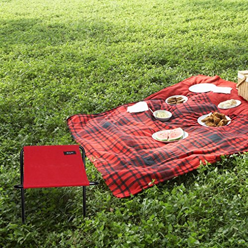 image for Leewos Durable Canvas Folding Chairs Steel Frame Foldable Chair Multi 