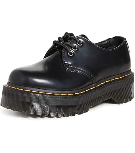 Amazon.com | Dr.Martens Unisex 1461 Bex 3-Eyelet Black Shoes 5