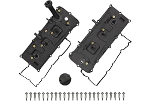 MOCAR7 Valve Cover Set Compatible with Infiniti QX56 Nissan Armada Pathfinder Titan NV2500 NV3500 5.6L V8 2007-2017 Replace 13264-ZE01A 13264-ZE00A 13264-7S000 13264-7S010