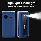 artfone Big Button Mobile Phone for Elderly 2.4" LCD SOS Flashlight 1200mAh view 6