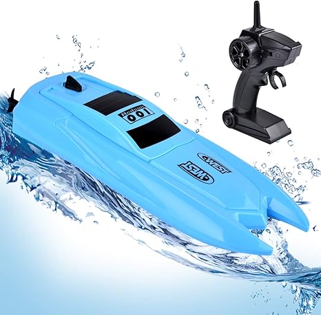 Miavogo RC Boot, Ferngesteuertes Boot Kinder Über 20 Minuten 2,4 GHz ...