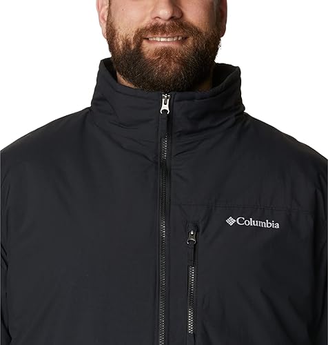 Columbia Men's Northern Utilizer Jacket, Black, Medium in Kuwait