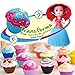 Vndaxau 2 Pack Cupcake Surprise Scented Princess Doll,Reversible Cake Transform to Mini Princess Doll