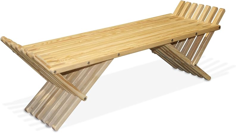 Amazon Com Glodea French Bench X90 Teak Oil Garden Outdoor