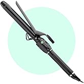 MINT Professional Extra Long Hair Curling Iron 1 inch | 2-Heater Ceramic Long Barrel Curling Iron | 1 Inch Curling Iron Hair Curler for Small to Medium Curls | International Dual Voltage