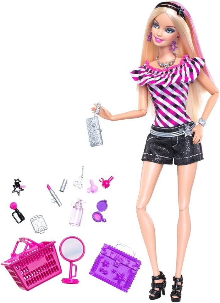 Barbie Fashionistas Sassy Shops For Makeup Doll