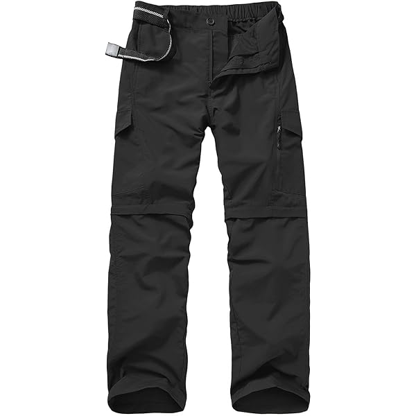 Amazon.com: Mens Hiking Pants Convertible Zip Off Lightweight
