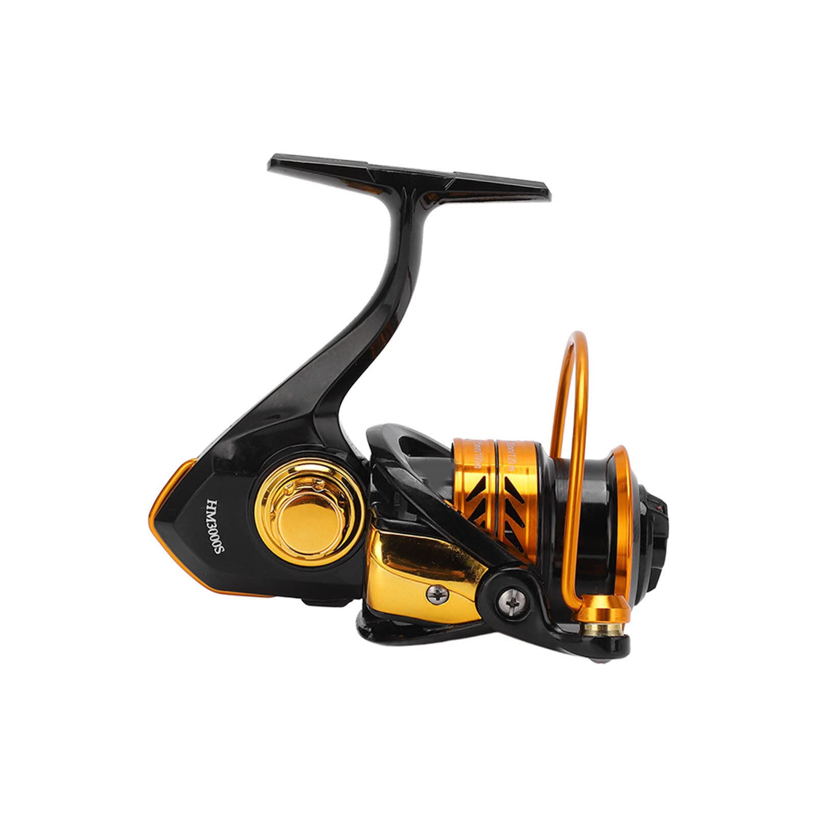 SUNGOOYUE Metal Fishing Reel Part, Fishing Reel 4+1BB Bearing and 5.0:1 High Speed Ratio with Shallow Line Cup for Freshwater Fishing(HM-3000S)