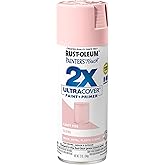 Rust-Oleum 334028 Painter's Touch 2X Ultra Cover Spray Paint, 12 oz, Gloss Candy Pink