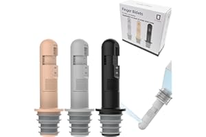 LUOOV Portable Bidet, Travel Bidet Sprayer, Camping/Hiking/Traveling Bidet, Personal Bidet Handheld, Peri Perineal Cleansing, Postpartum Care, Toilet Bidet for Man/Women(3Pack)