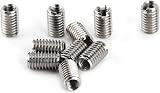 Hyuduo M6x10mm Stainless Steel Wire Thread Inserts M6 to M4 Repair Kit 10pcs view 9