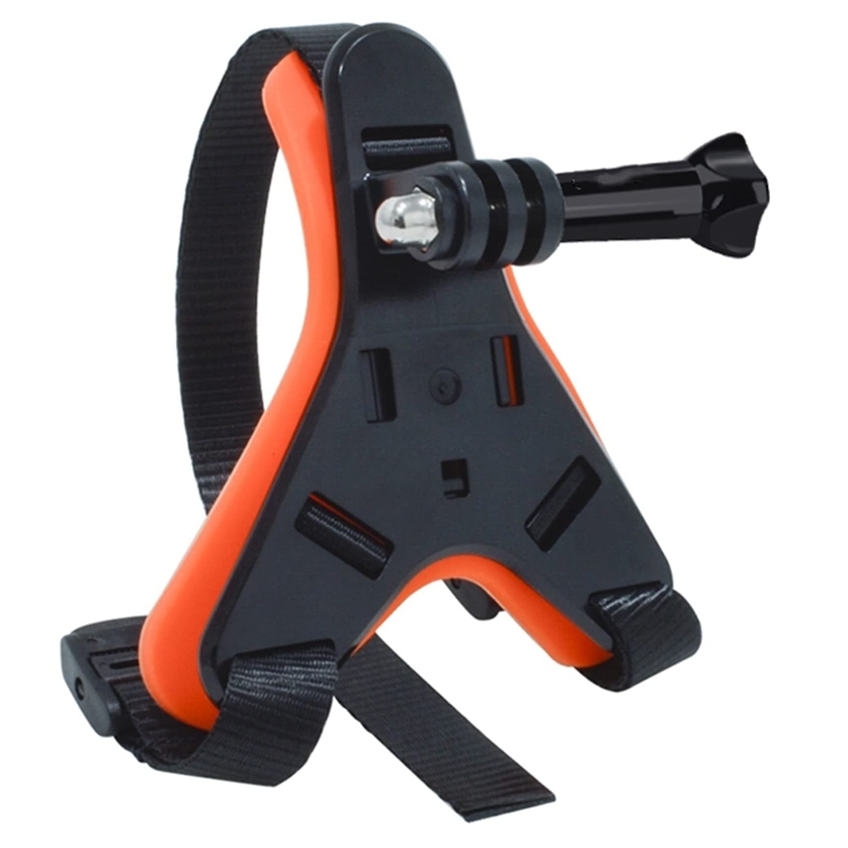 Hensych Motorcycle Helmet Chin Strap Belt Mount for Osmo Action/Action 2, for Go-Pro HERO 10/9/8/7/6/5/4/3+/3/2/1, Xiaoyi and Other Action Cameras