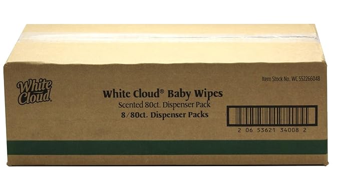 white cloud baby wipes