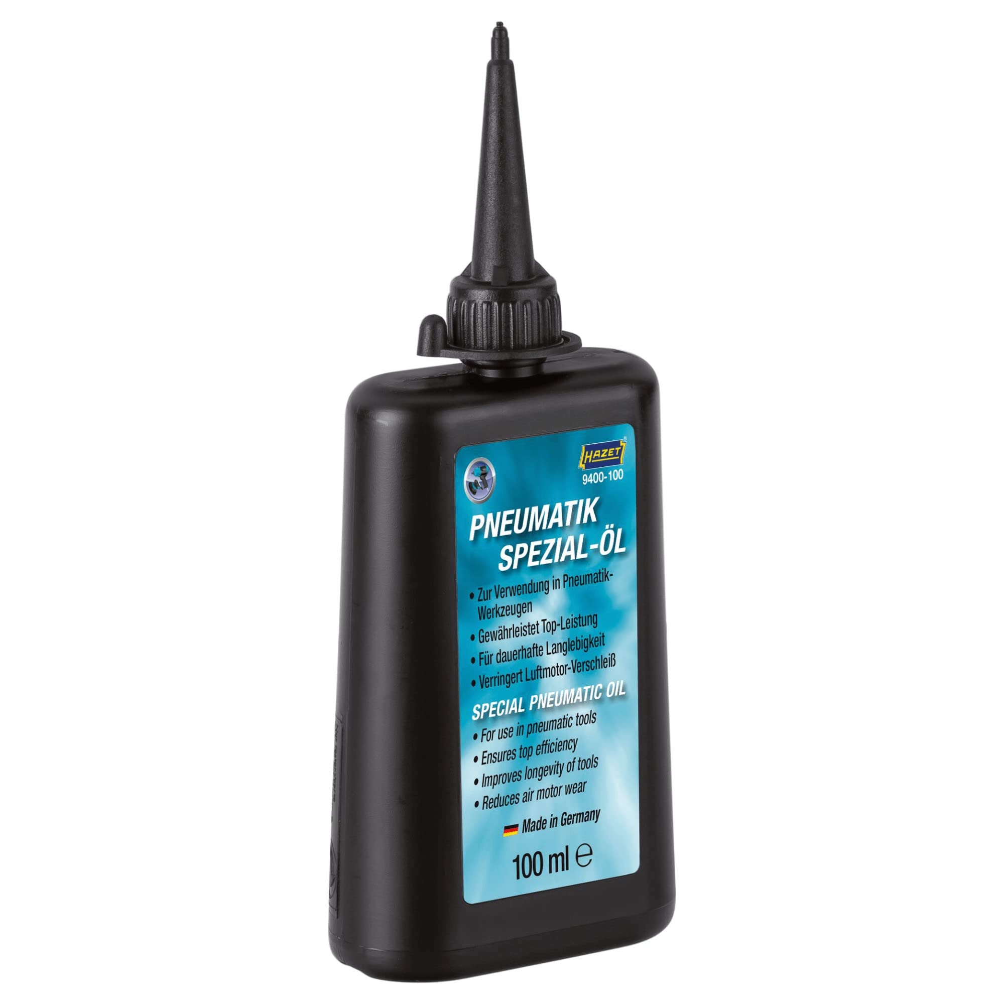 HAZET 9400-100 100 ml Special Pneumatic Tool Oil - Multi-Colour