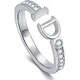925 Sterling Silver Rings for Women I Do Wedding Band Eternity Stackable Engagement Ring Anniversary Band