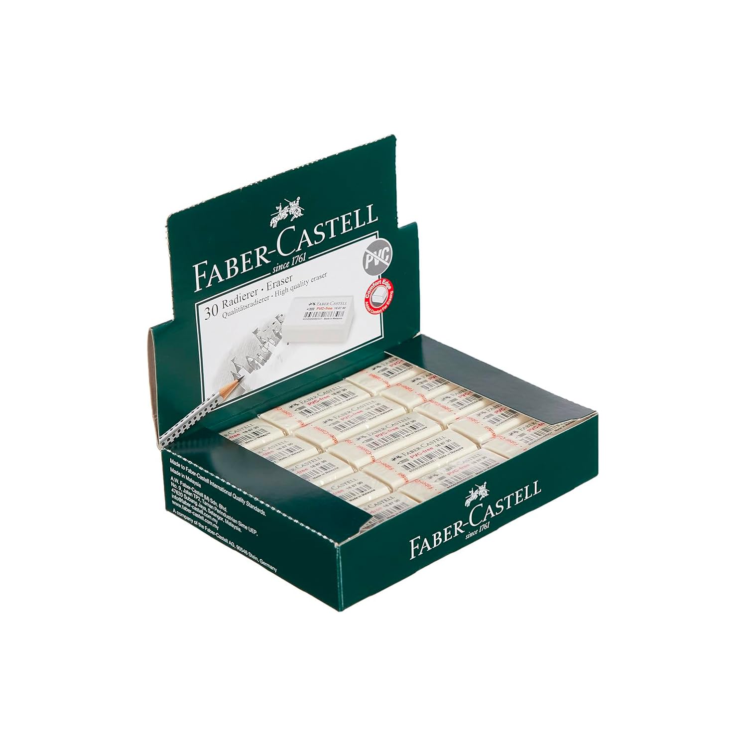 PVC FREE ERASER BOX 30