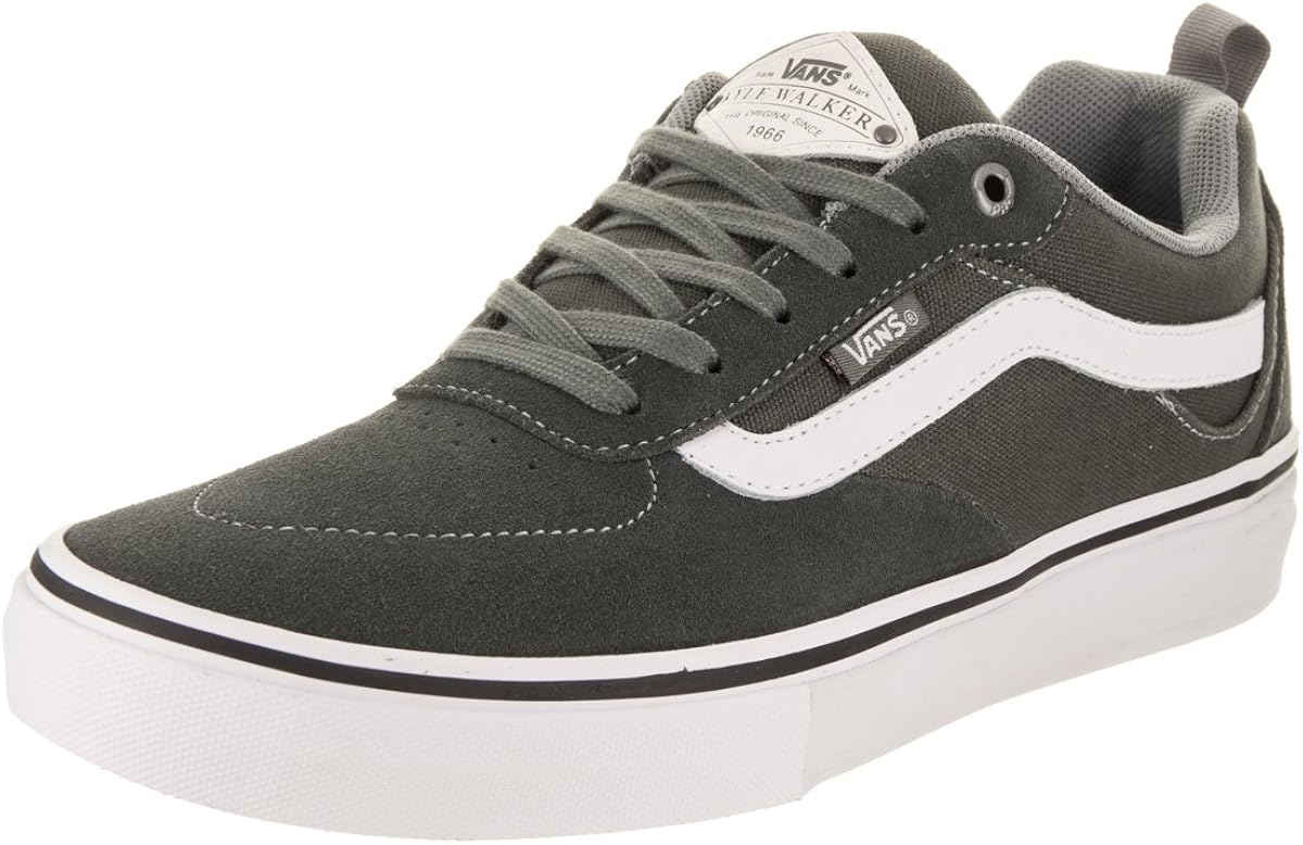 Amazon.com | Vans "Kyle Walker Pro Sneakers, Gunmetal/White, 10