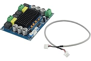 ZYNCUE TPA3116D2 Digital Power Amplifier Board, 120W x 2 Stereo, Class D, 12-26V DC, with TL074C Op Amp, for Audio DIY Projec