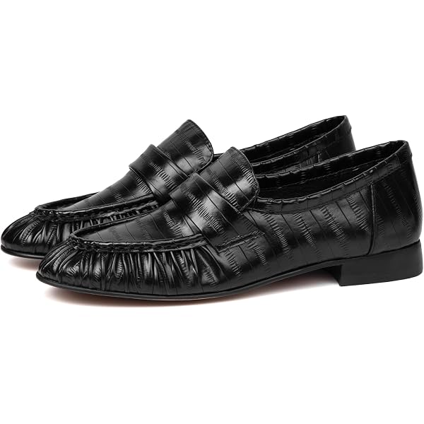 Amazon.com | Santimon Men's Slip On Loafers, Comfort Breathable