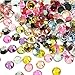 1440pcs Flat Back Rhinestones Round Brilliant 14 Cut 3mm - 10ss Assorted Mix (Brilliant Shine)