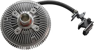TOPAZ 25790869 Electric Radiator Cooling Fan Clutch for 02-07 Chevy Trailblazer GMC Envoy Oldsmobile Bravada Saab 9-7X