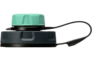 humangear capCAP+ | Converts Wide-Mouth Openings | Secure Easy Open | Food-Safe Material | Water Bottle Accessory