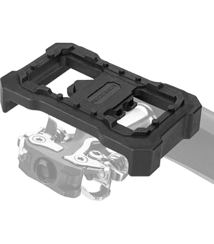 HOUSON Adaptateur De Pédale De Vélo - Convertisseur De Pédales Sans Clip Pour Pédales Plates - Compatible Avec Le Système De Pédale KEO Look