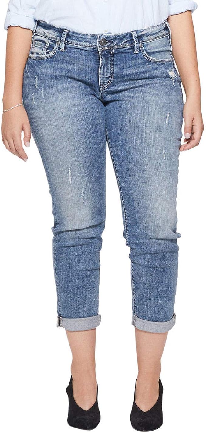 silver sam boyfriend shorts