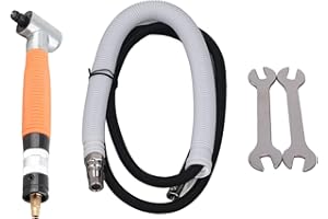 Right Angle Pneumatic Pen Die Grinder High Speed Double Bearing Structure 90 Degree Air Pencil Grinder for Metal Wood Stone E