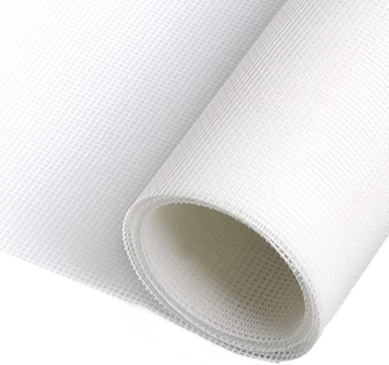 fowong Insect Mesh Curtain 90x225 cm Polyester Window Screen White