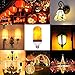 :Loveishere LED Flame Effect Fire Light Bulbs- 2 Modes E26 LED Flame Effect Fire Light Bulbs Flickering Fire Atmosphere Decorative Lamps for Hotel/Bars/ Home Decoration/Restaurants