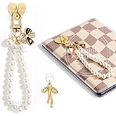 Kaciola Charm Chains for Kindle, Cute Phone Charm Chains Bracelets Accessories for Readers Booklovers Women Men, Charms Compatible for E-Reader/Phone/Paper White (D01-D05)