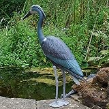 Unibos NATURAL Looking Heron Bird Decoy Deterrent Garden Ponds 78CM view 8