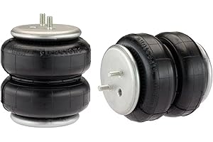 Firestone Airide 2070 Ride-Rite Front Air Springs Kit fits 1999-2007 F53 Class A Motorhome | 5-100 PSI | Load Capacity of 5,000 Pounds | Absorbs Road Vibrations